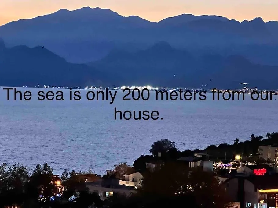 Apartment Luks Tripleks 180° Deniz Dag Manzarali Merkez De Antalya Turkey